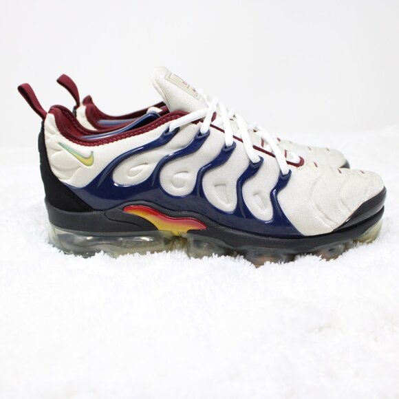 Nike Shoes Mens 8 Air Vapormax Plus Running Sneakers Midnight Navy DJ2737-001 - Picture 1 of 15